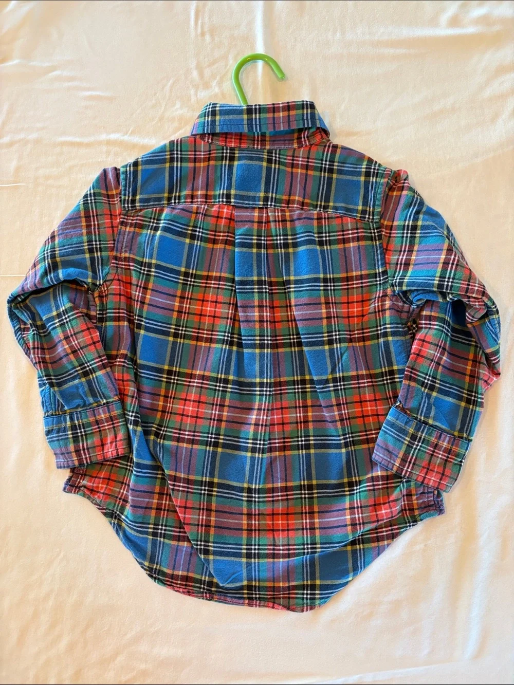 Boys 2T Ralph Lauren Plaid Button-Down Shirt
